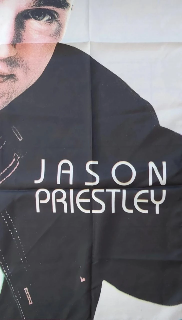 Beverly Hills 90210 • Gran Bandera Vintage Jason Priestley (Brandon) Años 90 – photo 3